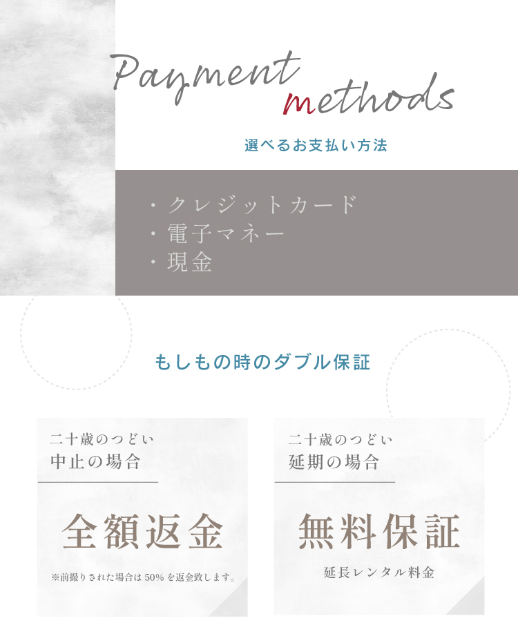 もしもの時のダブル保証