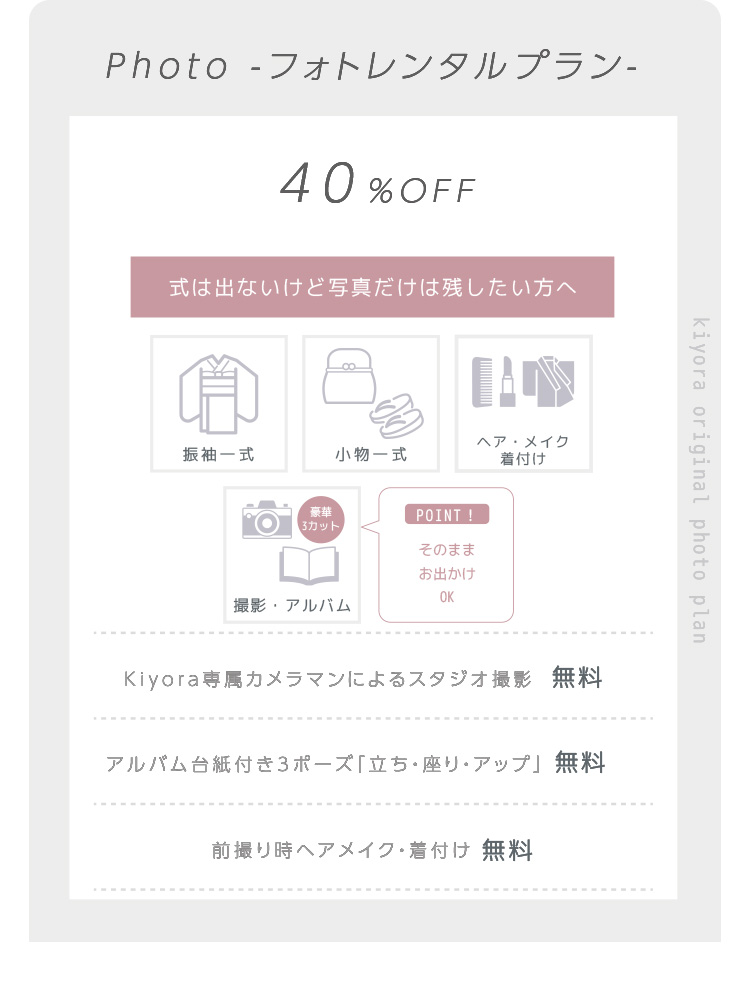 Photo -フォトレンタルプラン-